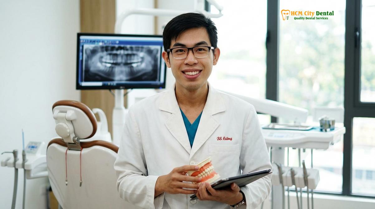 Dr. Nguyen Van Cuong DDS at HCMC Dental Clinic