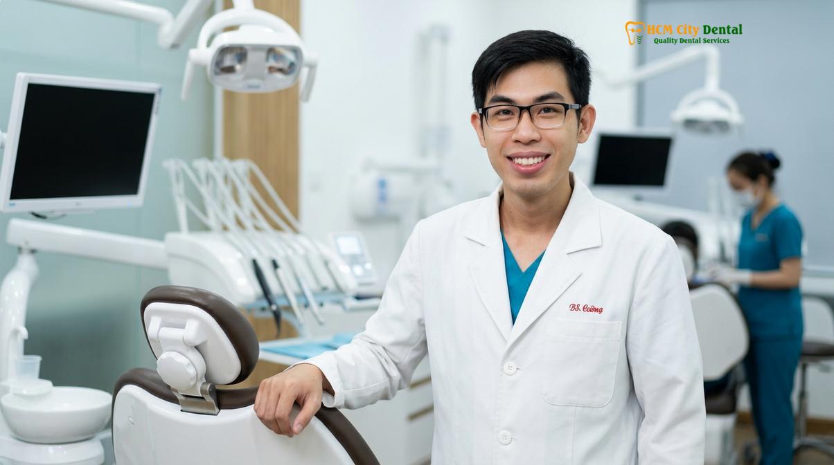 Dr. Nguyen Van Cuong DDS at HCMC Dental Clinic
