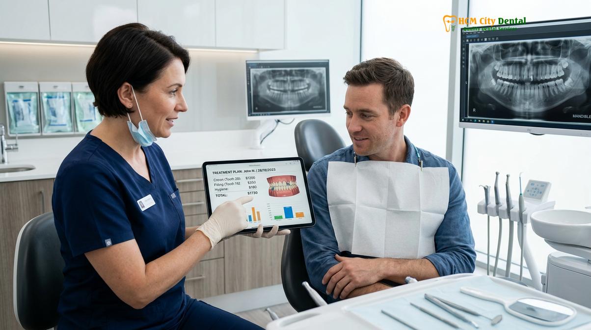 Clinical illustration of General Dentistry Price List Vietnam Transparent Guide