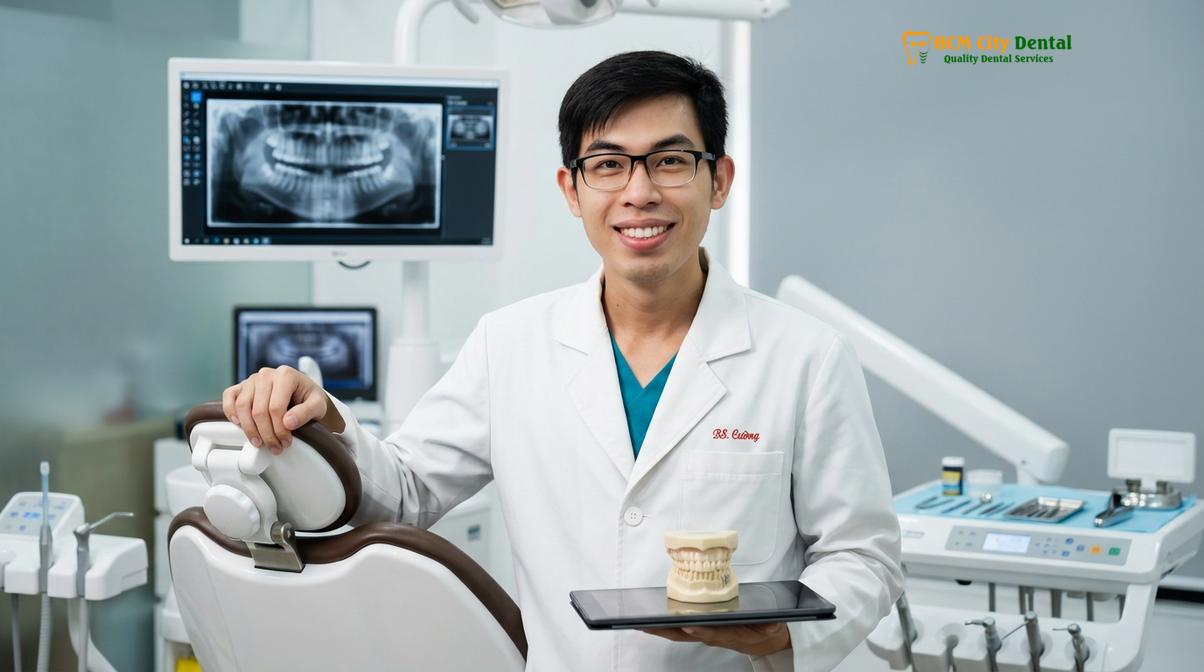 Dr. Nguyen Van Cuong DDS at HCMC Dental Clinic