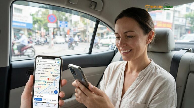 Getting Around Saigon: Dental Tourist Grab App Guide | HCMC Dental