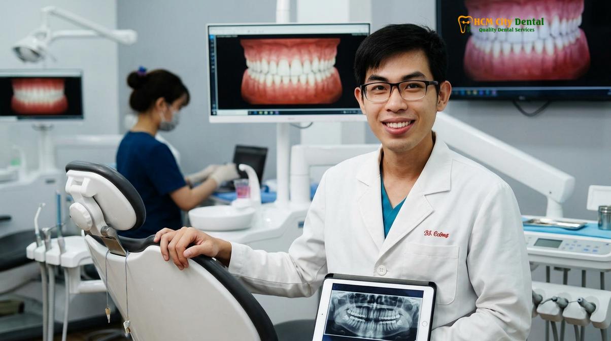 Dr. Nguyen Van Cuong DDS at HCMC Dental Clinic