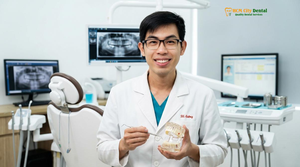 Dr. Nguyen Van Cuong DDS at HCMC Dental Clinic