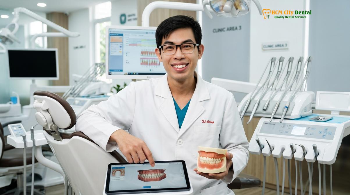 Dr. Nguyen Van Cuong DDS at HCMC Dental Clinic