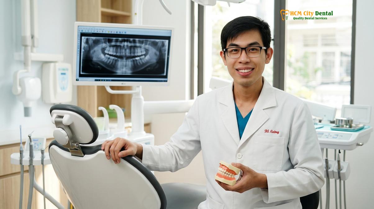Dr. Nguyen Van Cuong DDS at HCMC Dental Clinic