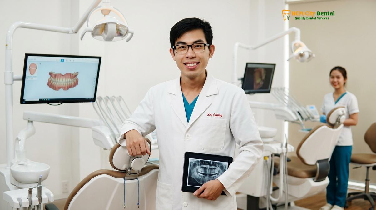 Dr. Nguyen Van Cuong DDS at HCMC Dental Clinic