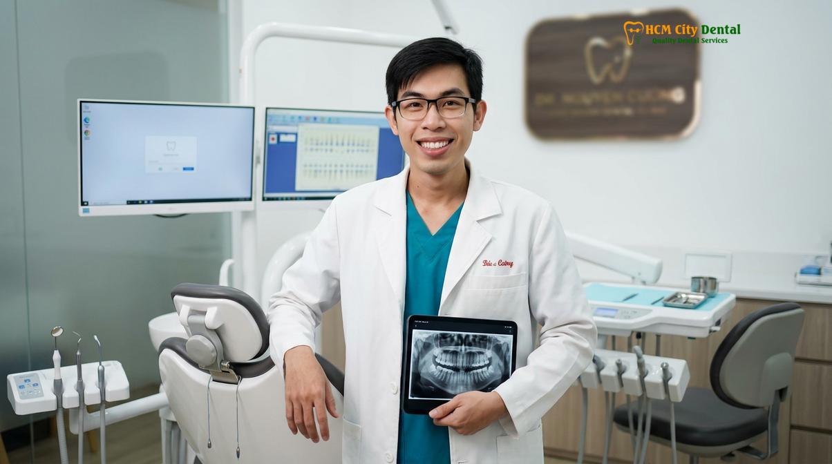 Dr. Nguyen Van Cuong DDS at HCMC Dental Clinic