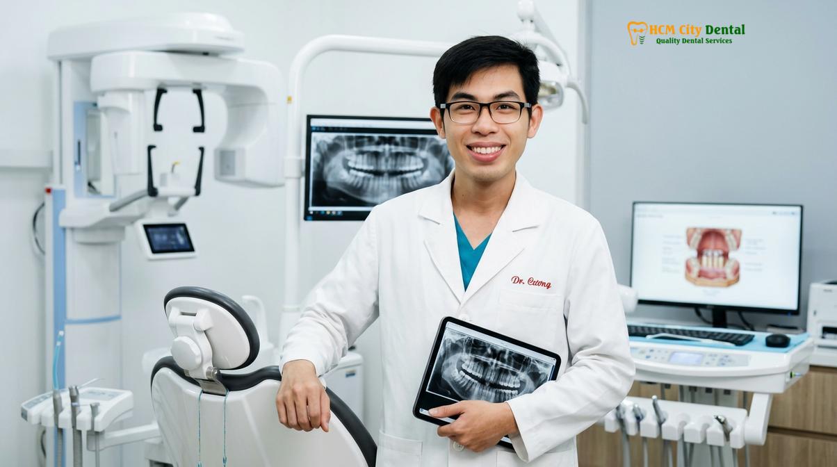 Dr. Nguyen Van Cuong DDS at HCMC Dental Clinic