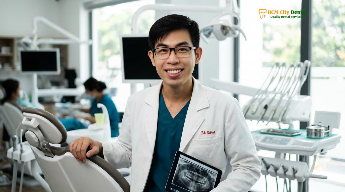 Dr. Nguyen Van Cuong DDS at HCMC Dental Clinic