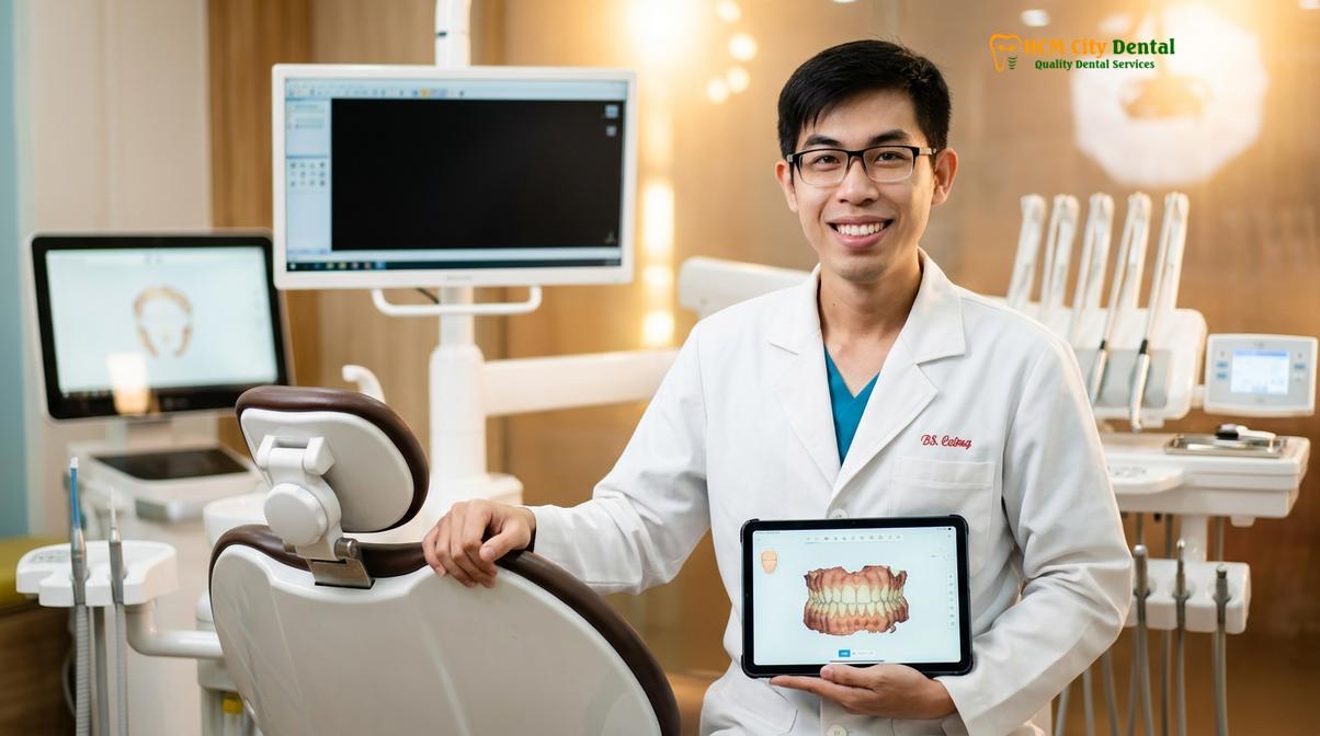 Dr. Nguyen Van Cuong DDS at HCMC Dental Clinic