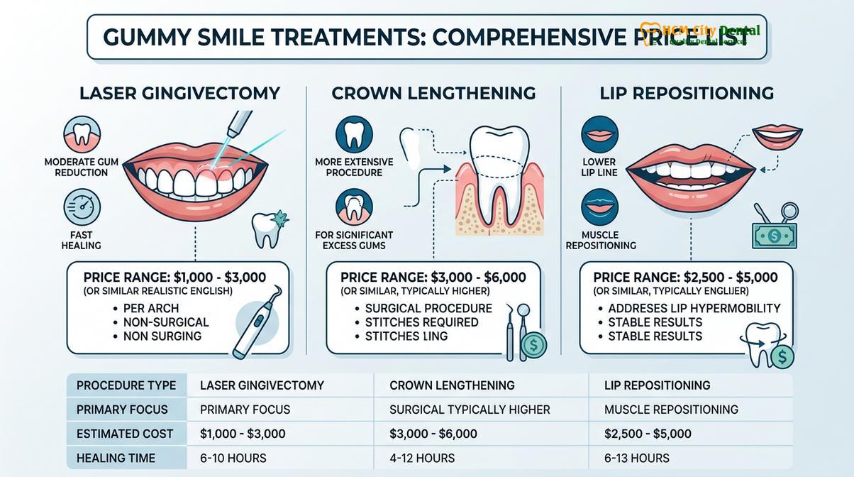 Visual illustration of Gum Contouring Price Saigon