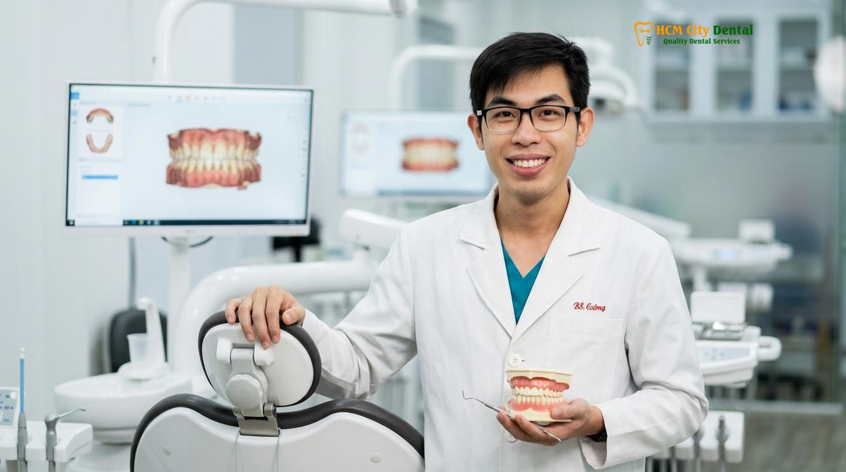 Dr. Nguyen Van Cuong DDS at HCMC Dental Clinic