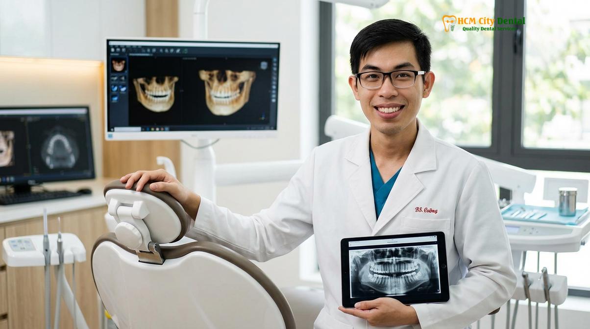 Dr. Nguyen Van Cuong DDS at HCMC Dental Clinic