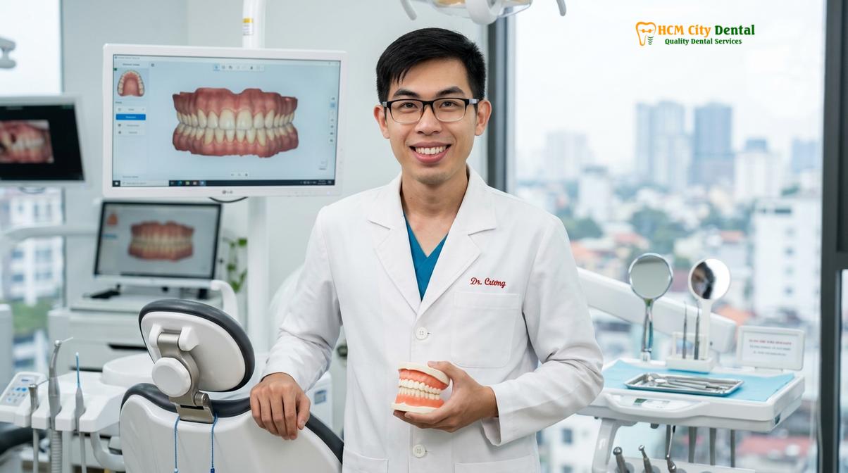 Dr. Nguyen Van Cuong DDS at HCMC Dental Clinic