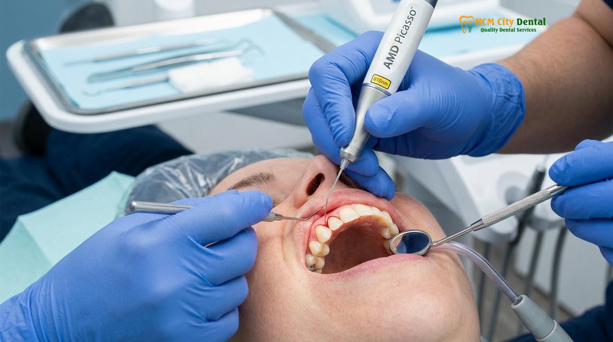 Clinical photography related to Gum Contouring Pain