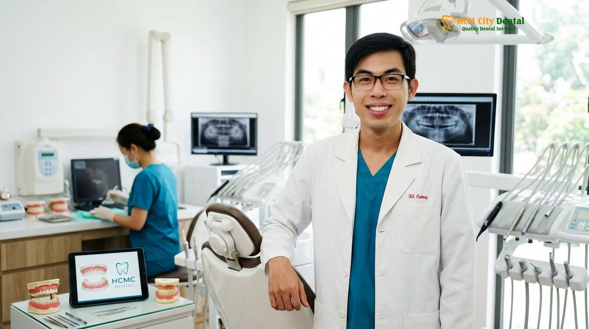 Dr. Nguyen Van Cuong DDS at HCMC Dental Clinic