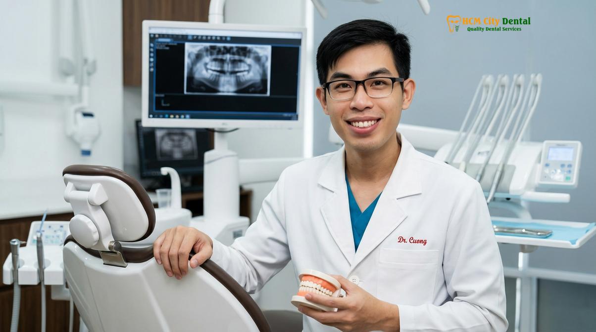 Dr. Nguyen Van Cuong DDS at HCMC Dental Clinic