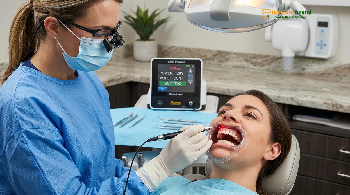 Clinical photography related to Gum Contouring Swelling
