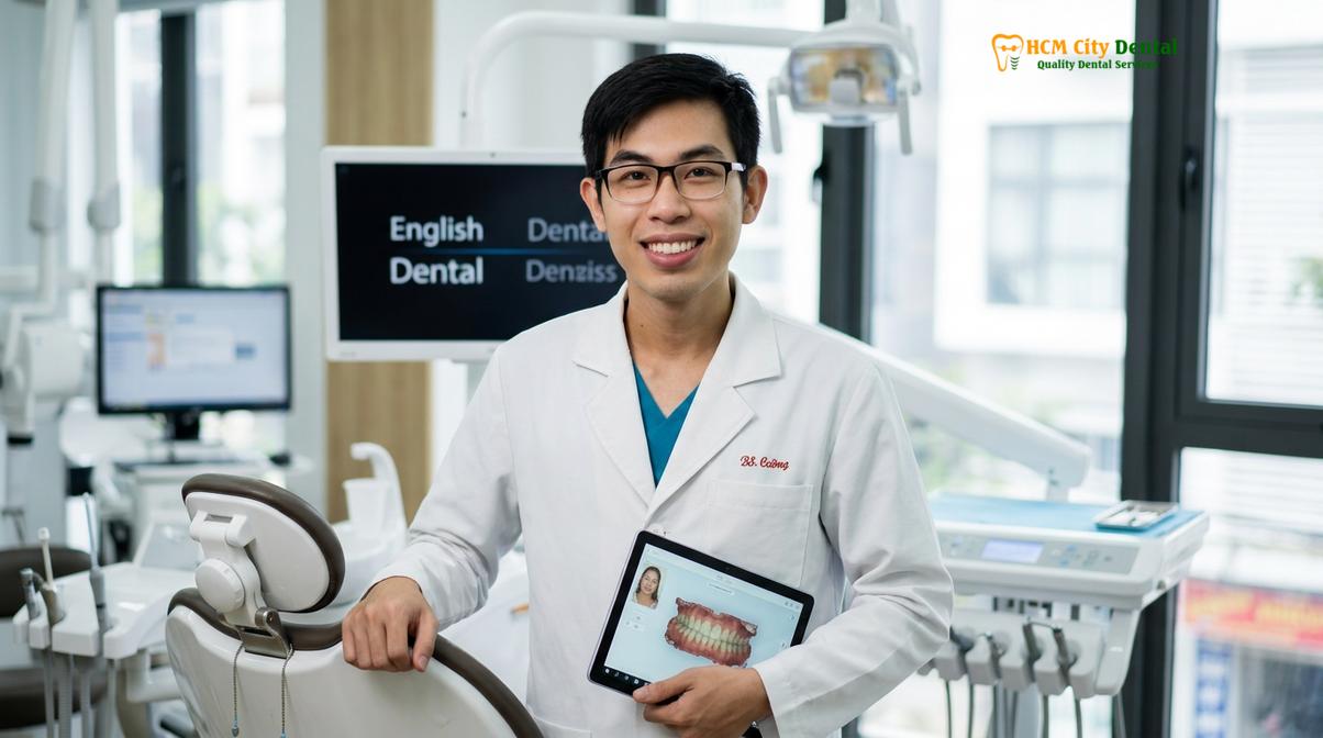 Dr. Nguyen Van Cuong DDS at HCMC Dental Clinic