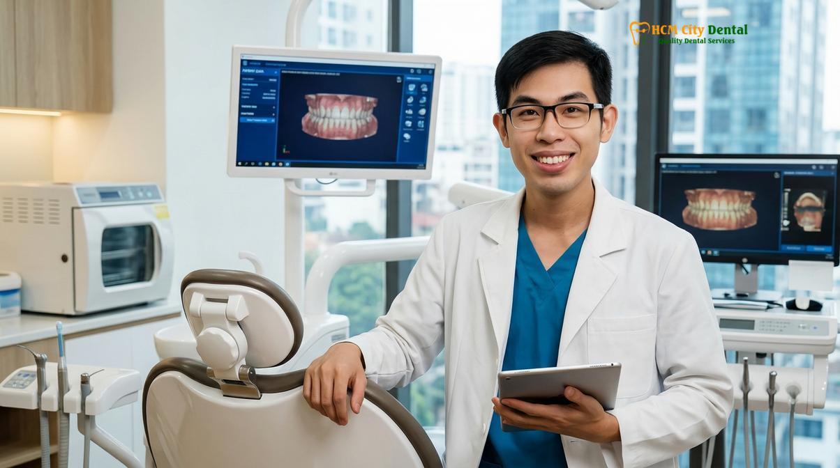 Dr. Nguyen Van Cuong DDS at HCMC Dental Clinic
