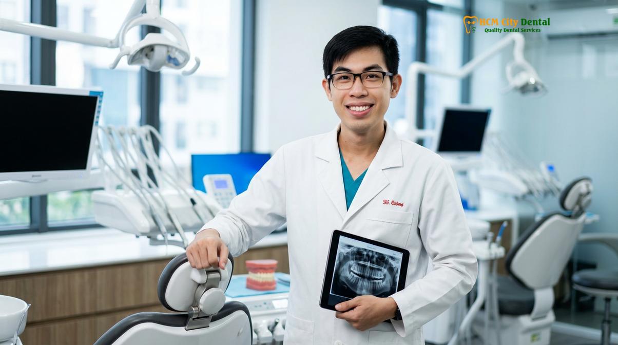 Dr. Nguyen Van Cuong DDS at HCMC Dental Clinic