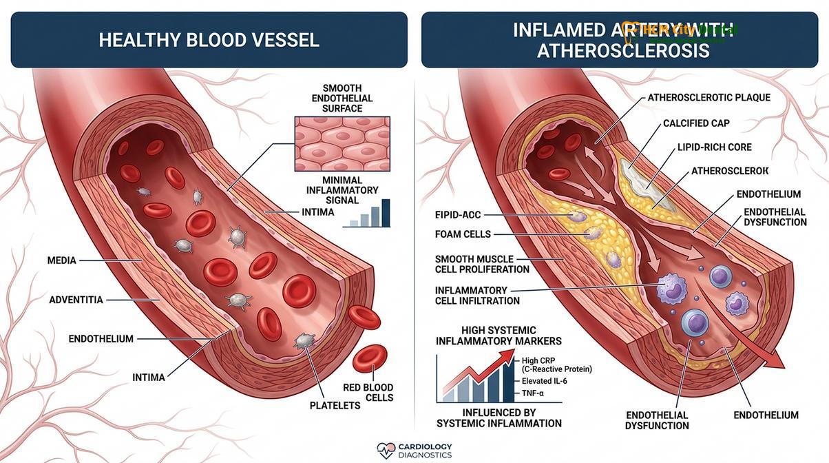 Visual description of gum disease heart disease