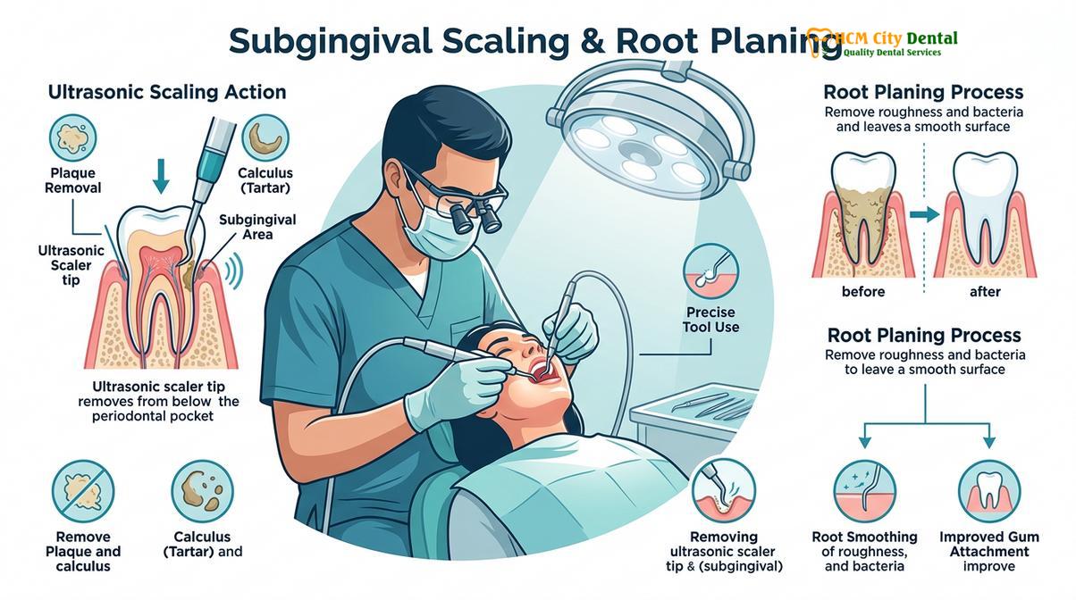 Summary diagram of gum disease heart disease