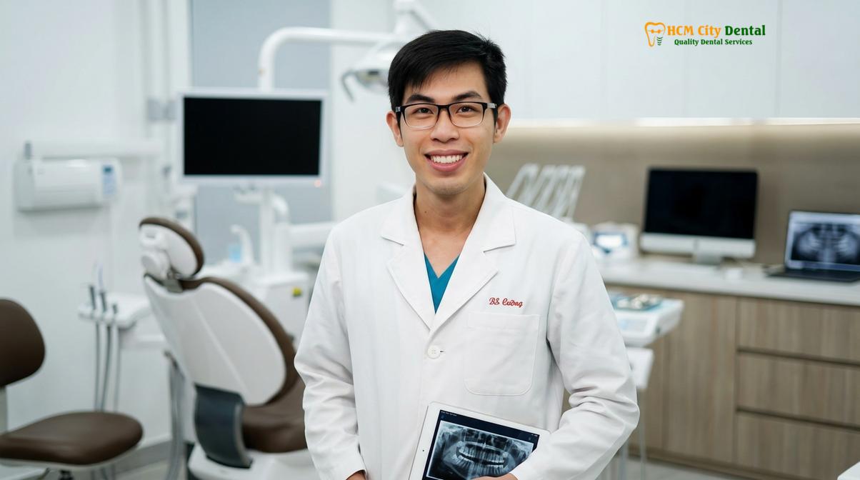 Dr. Nguyen Van Cuong DDS at HCMC Dental Clinic