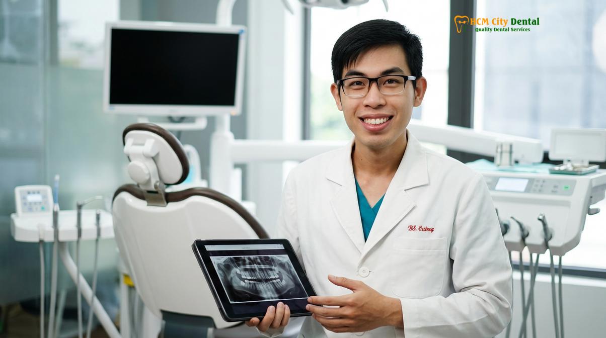 Dr. Nguyen Van Cuong DDS at HCMC Dental Clinic