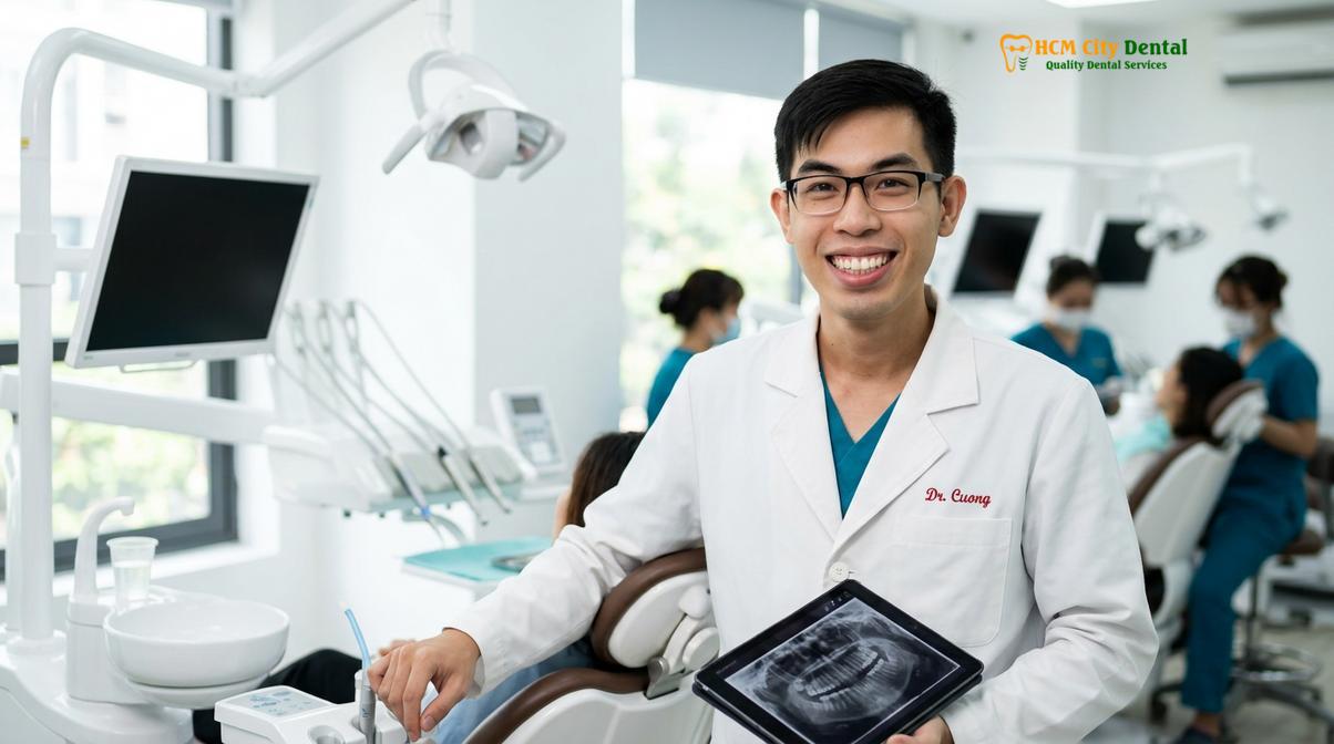 Dr. Nguyen Van Cuong DDS at HCMC Dental Clinic