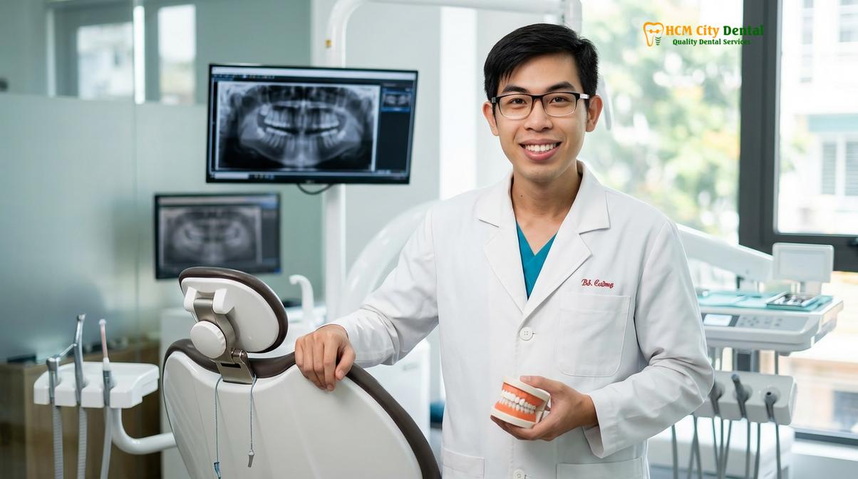 Dr. Nguyen Van Cuong DDS at HCMC Dental Clinic