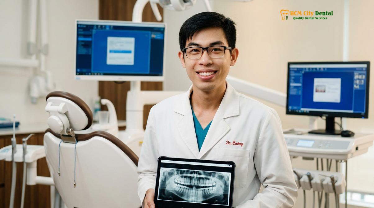 Dr. Nguyen Van Cuong DDS at HCMC Dental Clinic