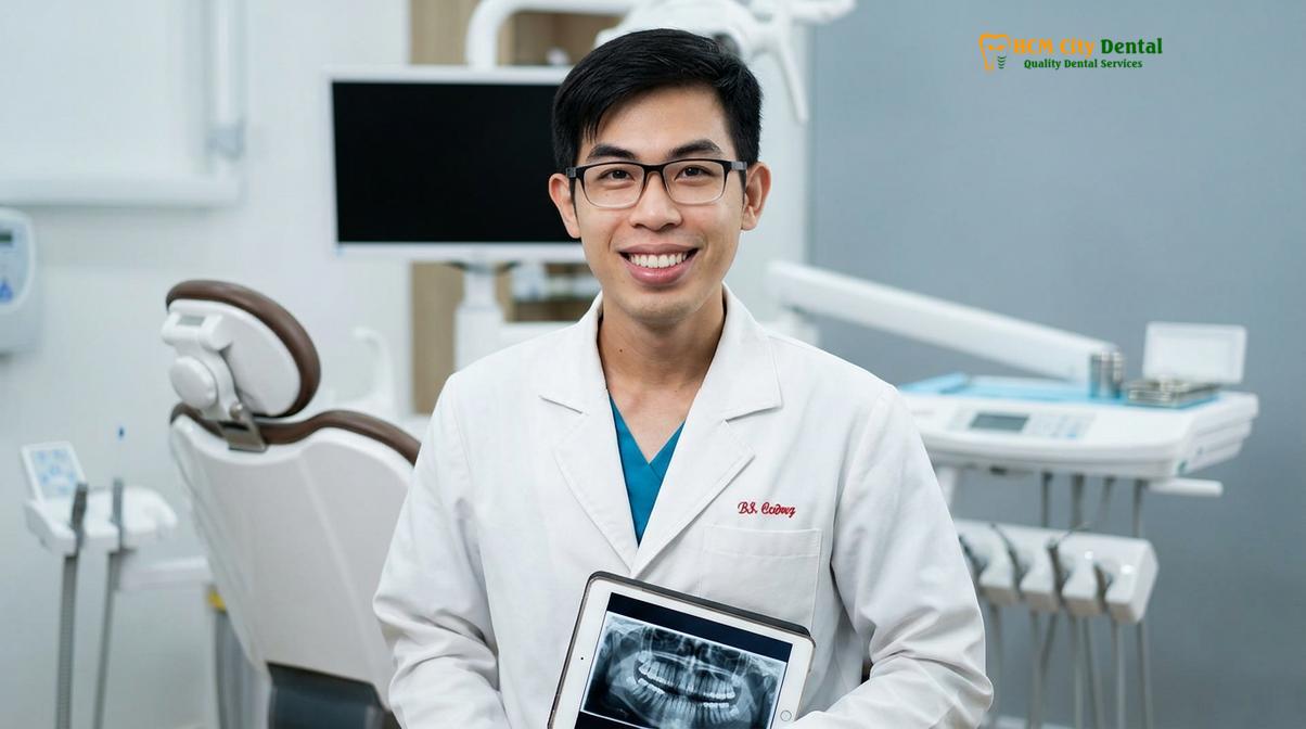 Dr. Nguyen Van Cuong DDS at HCMC Dental Clinic