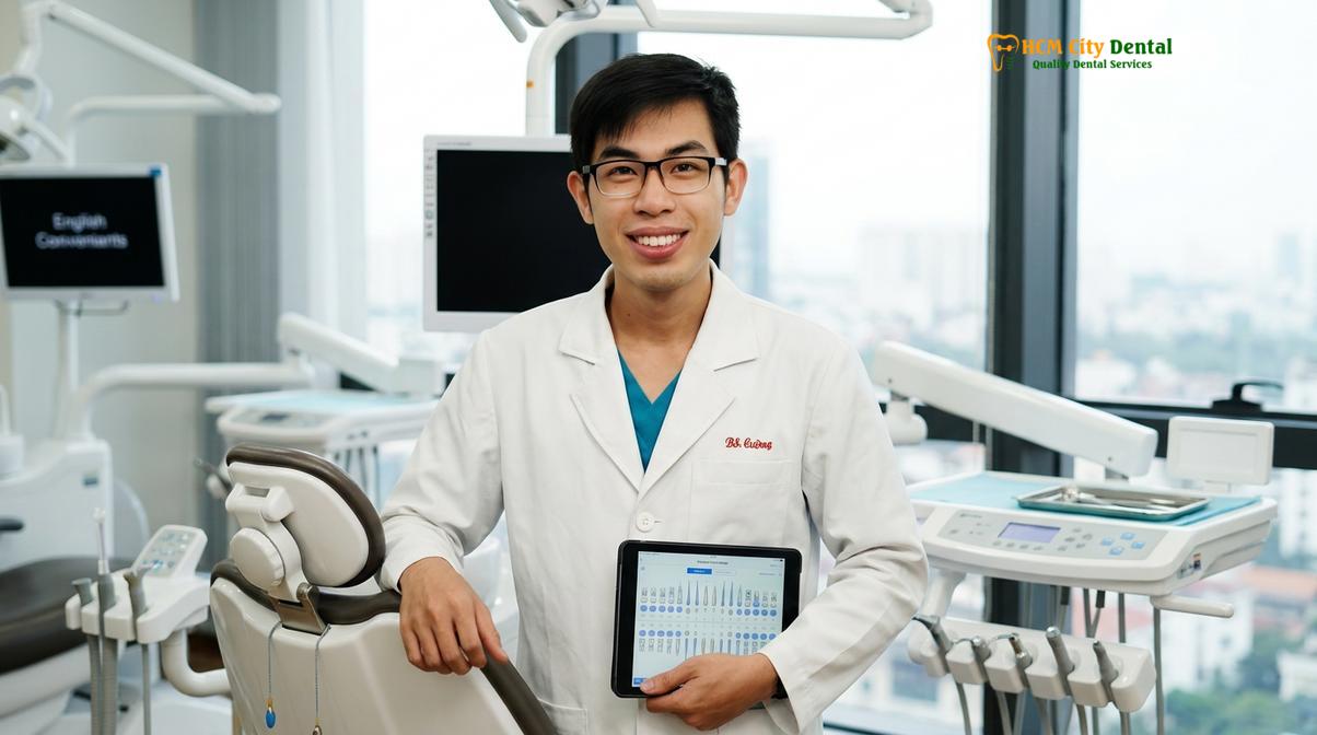 Dr. Nguyen Van Cuong DDS at HCMC Dental Clinic
