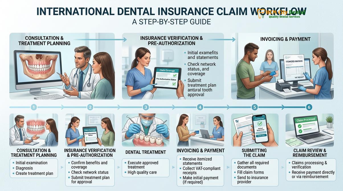 Visual description of Gummy Smile Insurance Vietnam