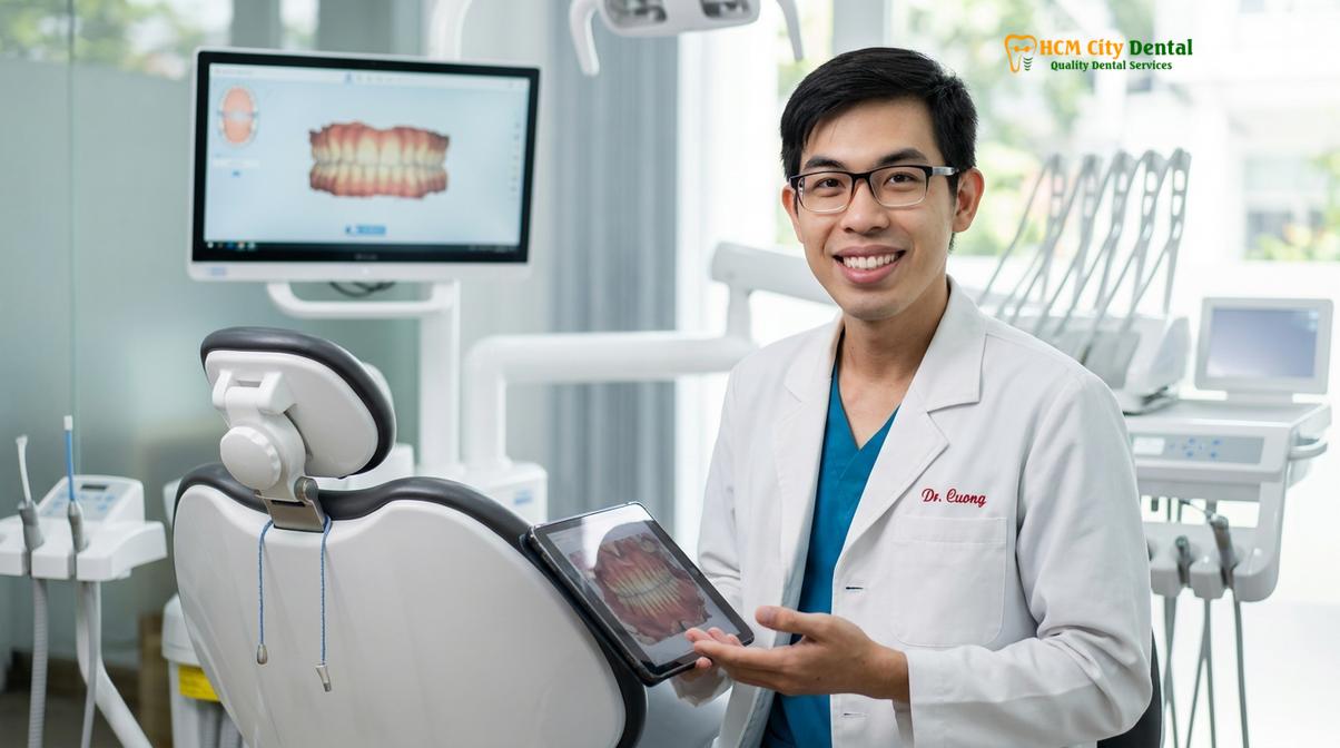 Dr. Nguyen Van Cuong DDS at HCMC Dental Clinic