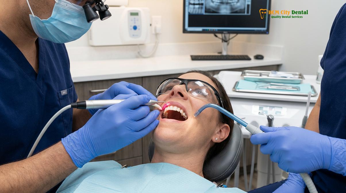 Clinical illustration of Gummy Smile Treatment Saigon