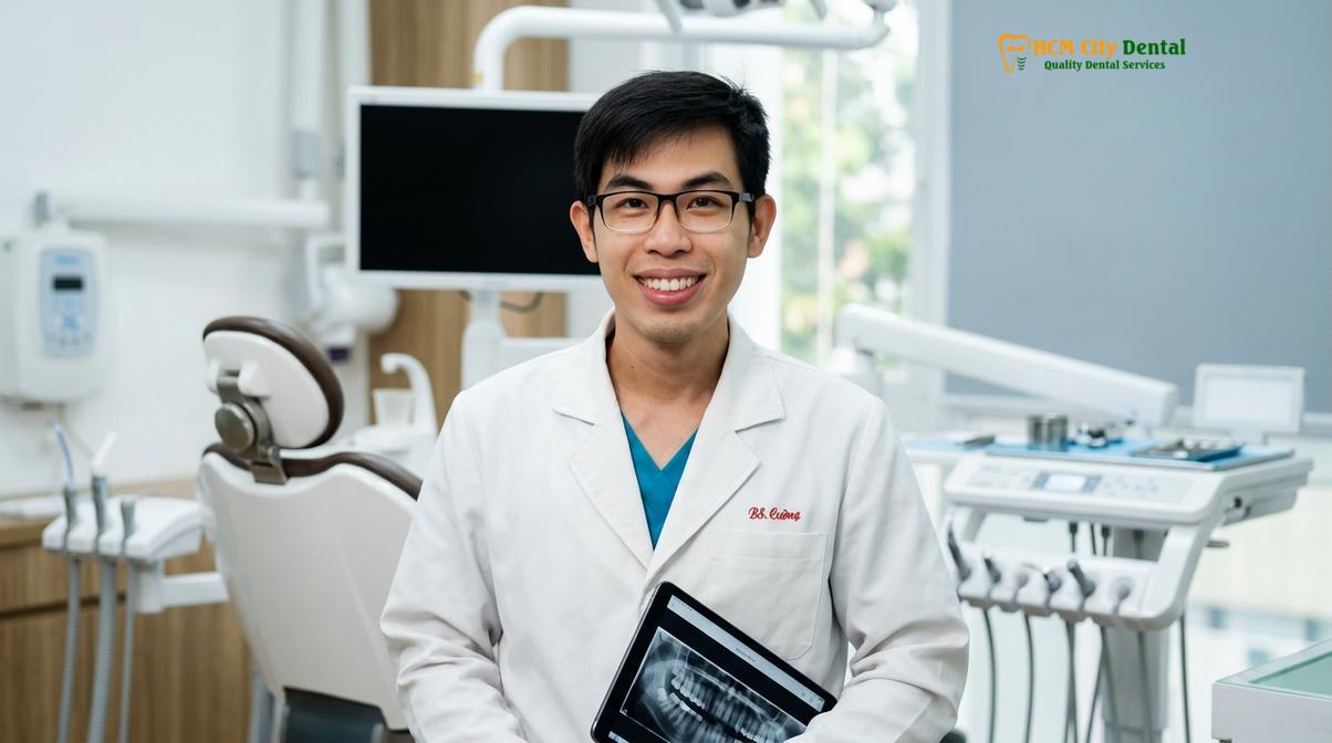 Dr. Nguyen Van Cuong DDS at HCMC Dental Clinic