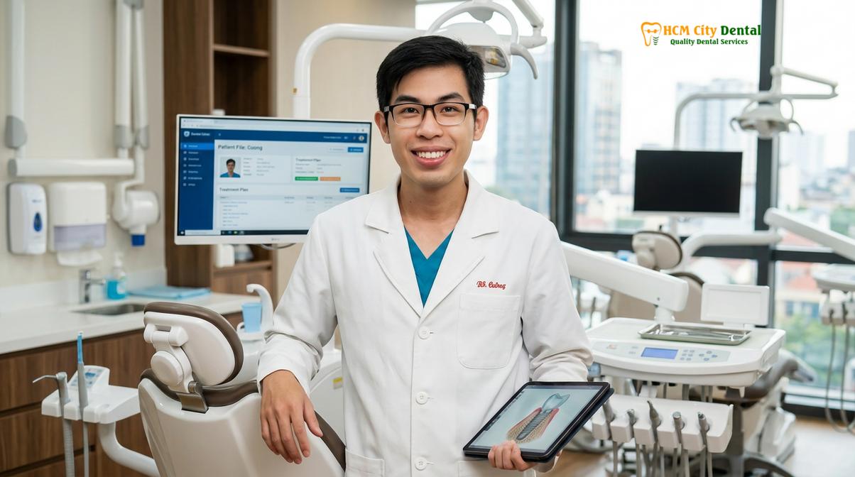 Dr. Nguyen Van Cuong DDS at HCMC Dental Clinic