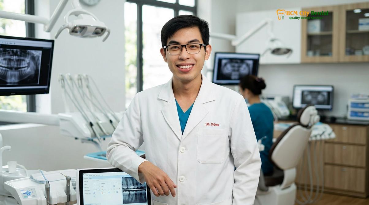 Dr. Nguyen Van Cuong DDS at HCMC Dental Clinic