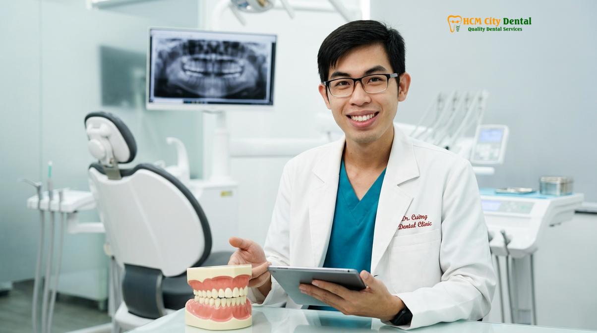 Dr. Nguyen Van Cuong DDS at HCMC Dental Clinic