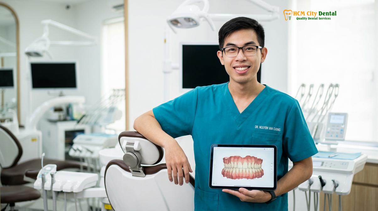 Dr. Nguyen Van Cuong DDS at HCMC Dental Clinic