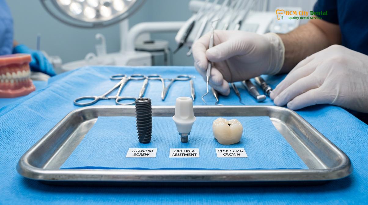 Clinical photography related to hidden costs dental implants