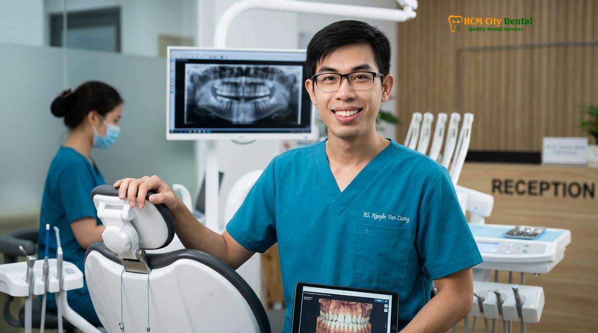 Dr. Nguyen Van Cuong DDS at HCMC Dental Clinic