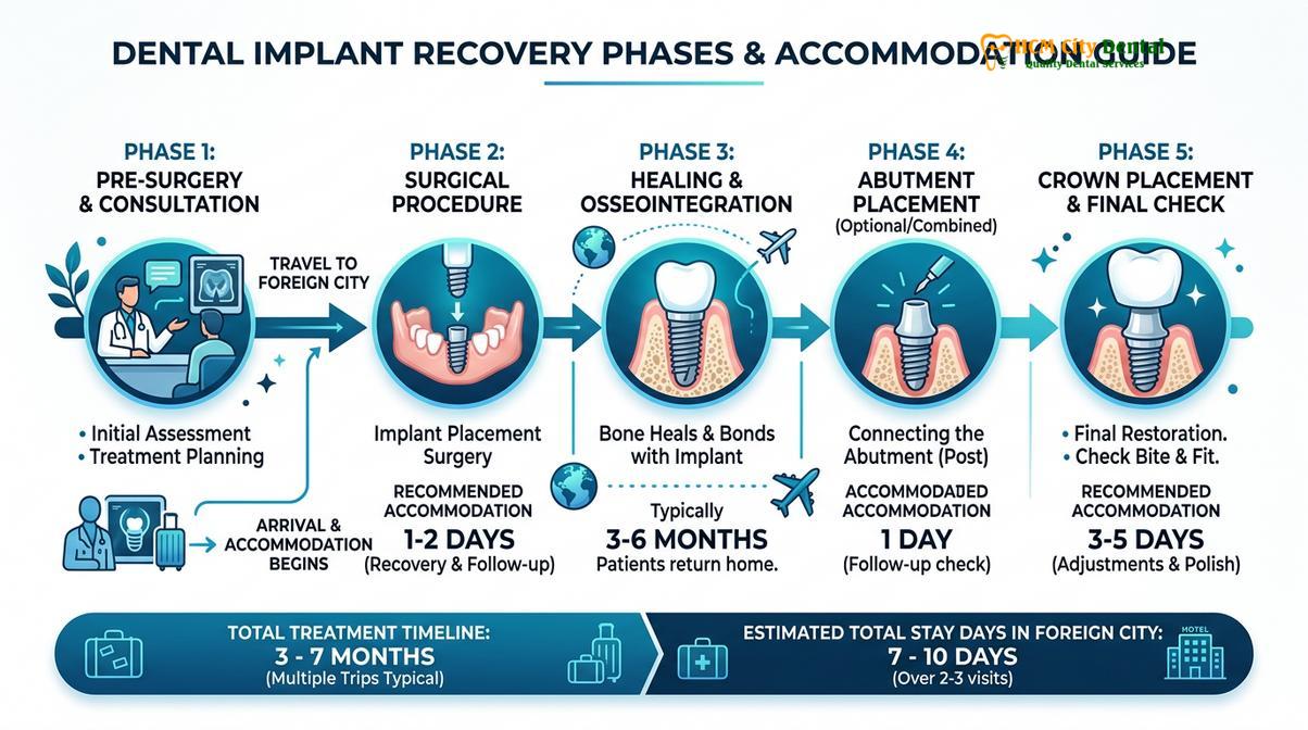Summary diagram of hidden costs dental tourism abroad avoid