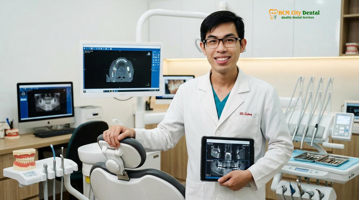 Dr. Nguyen Van Cuong DDS at HCMC Dental Clinic