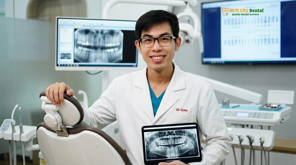 Dr. Nguyen Van Cuong DDS at HCMC Dental Clinic