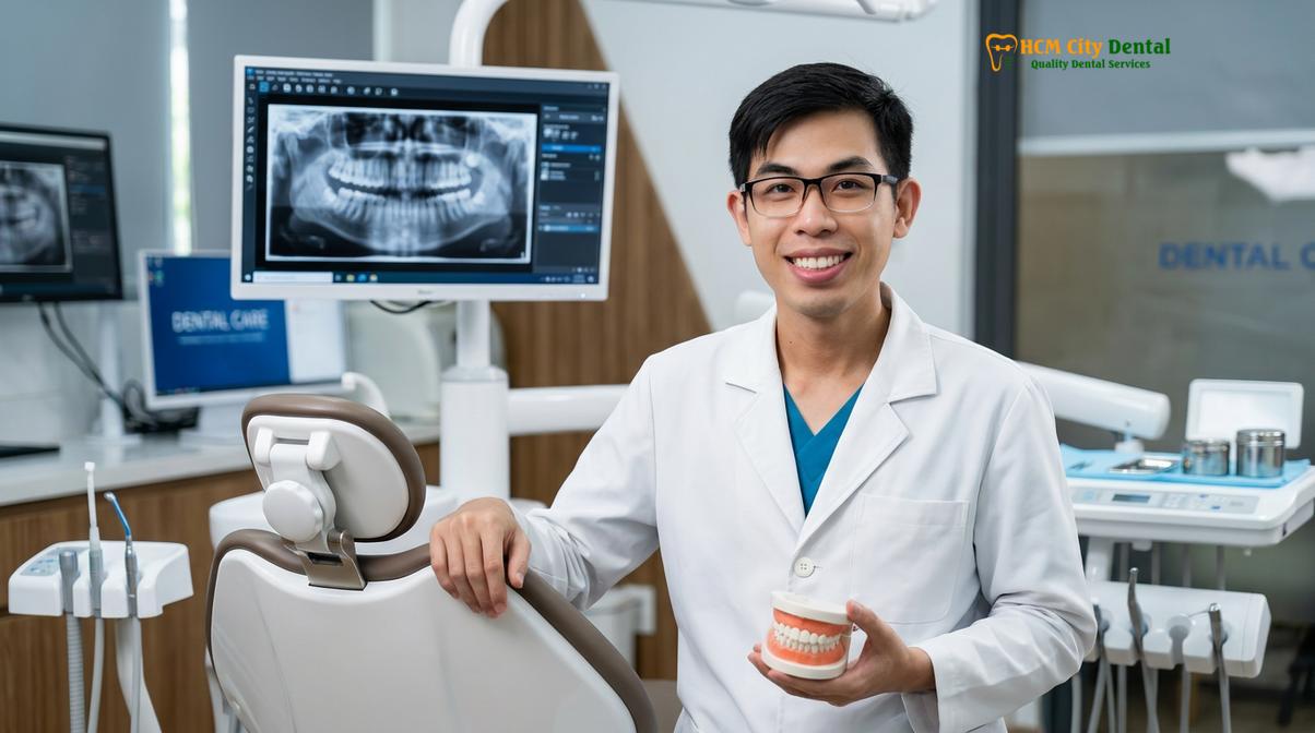 Dr. Nguyen Van Cuong DDS at HCMC Dental Clinic