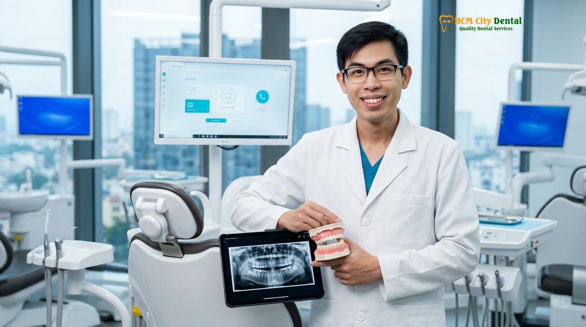 Dr. Nguyen Van Cuong DDS at HCMC Dental Clinic