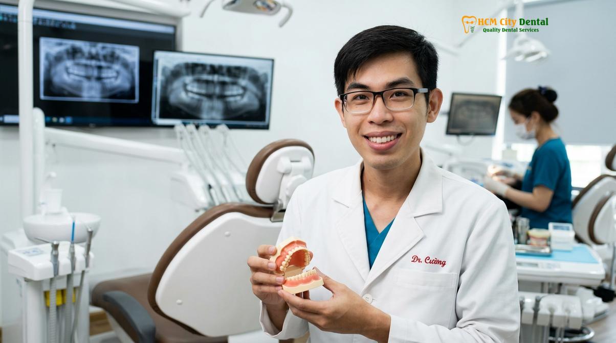 Dr. Nguyen Van Cuong DDS at HCMC Dental Clinic